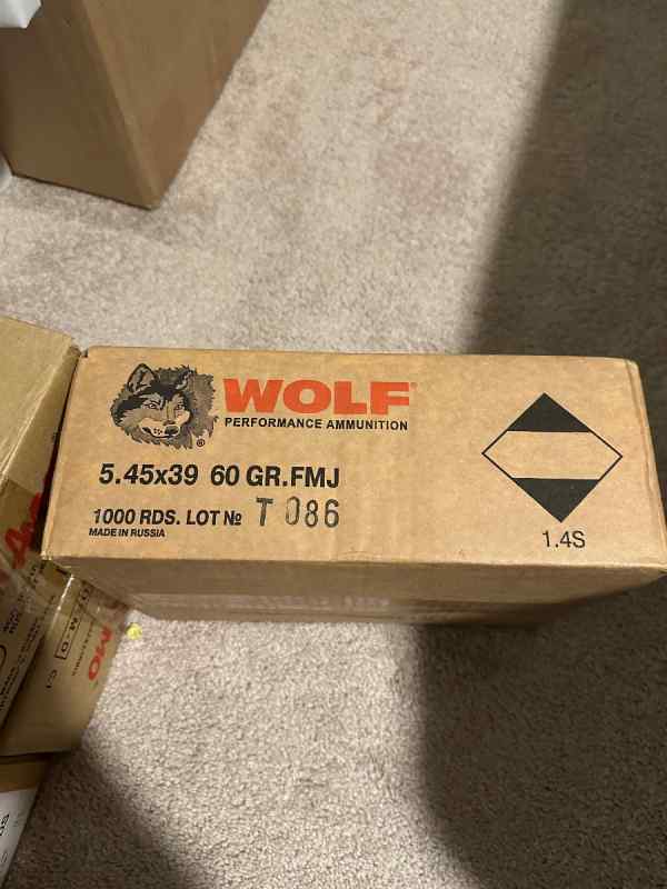 Russian steel case 7.62x39 5.45x39 7.62x54R