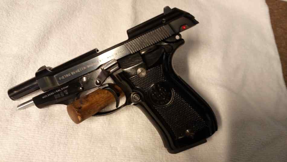 Beretta 84 380 / Kimber 22 LR Slide