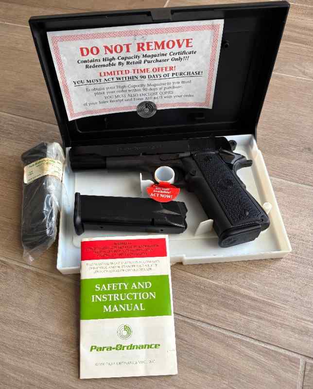 BRAND NEW! Para Ordnance P14 full size 1911 .45acp