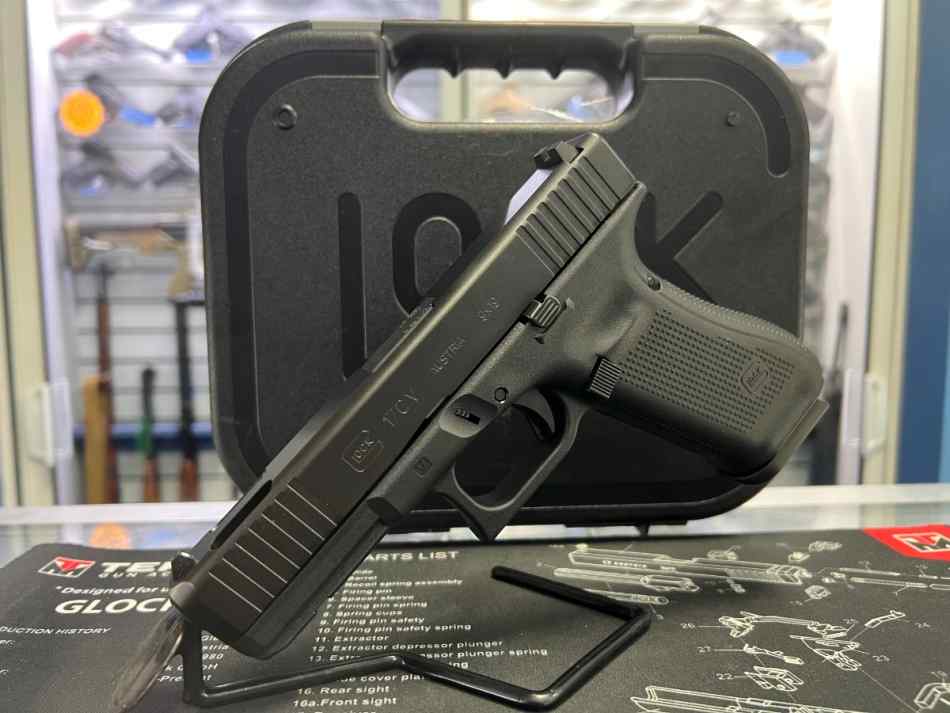 New Glock 17 Compensated 9mm Pistol