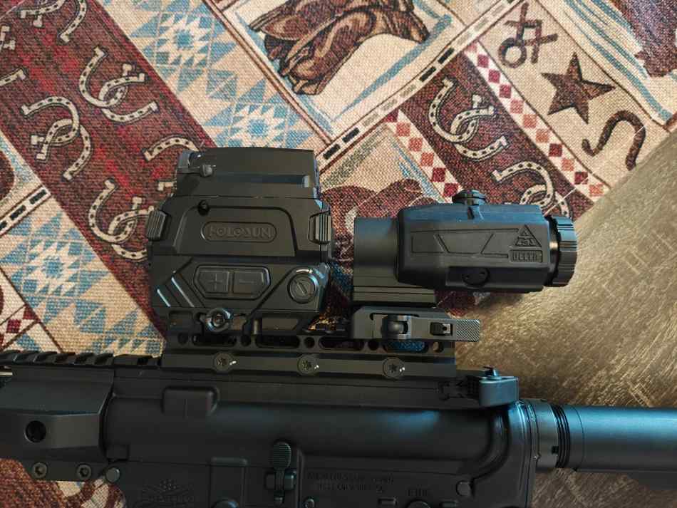 Holosun DRS TH thermal reflex sight with magnifier