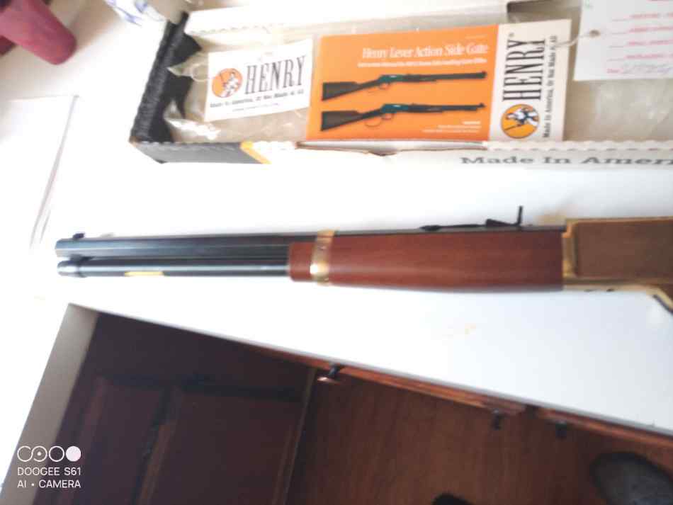 HENRY BIG BOY BRASS OCTAGON 44 MAG RIFLE