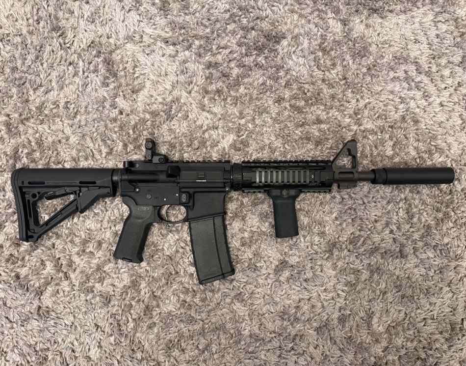 Ruger AR556 AR15 16” CHF quad rail magpul bcm AR